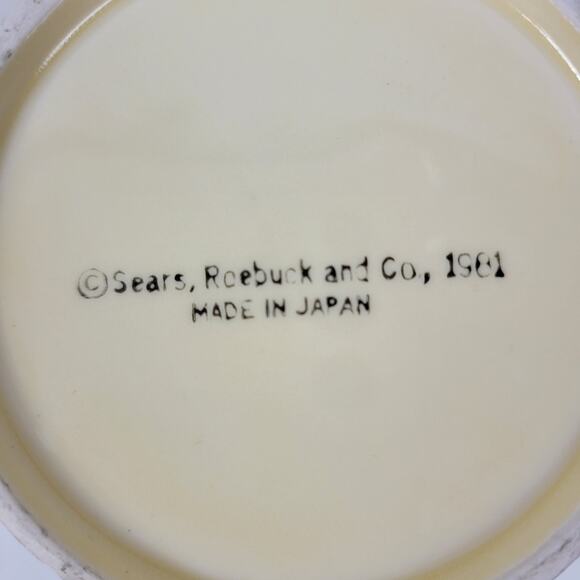 Vintage Set‎ of 4 Sears Roebuck & Co. Coffee Mug Cup Farm Barnyard Made in Japan - Picture 13 of 16